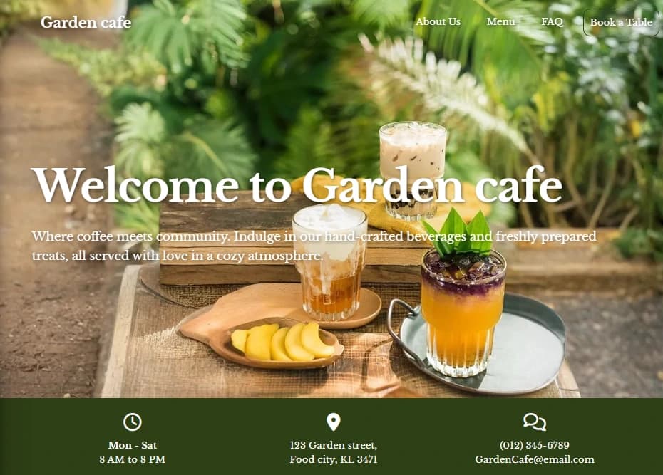 Garden Cafe