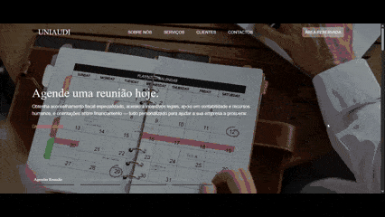 Updated version of Uniaudi's website